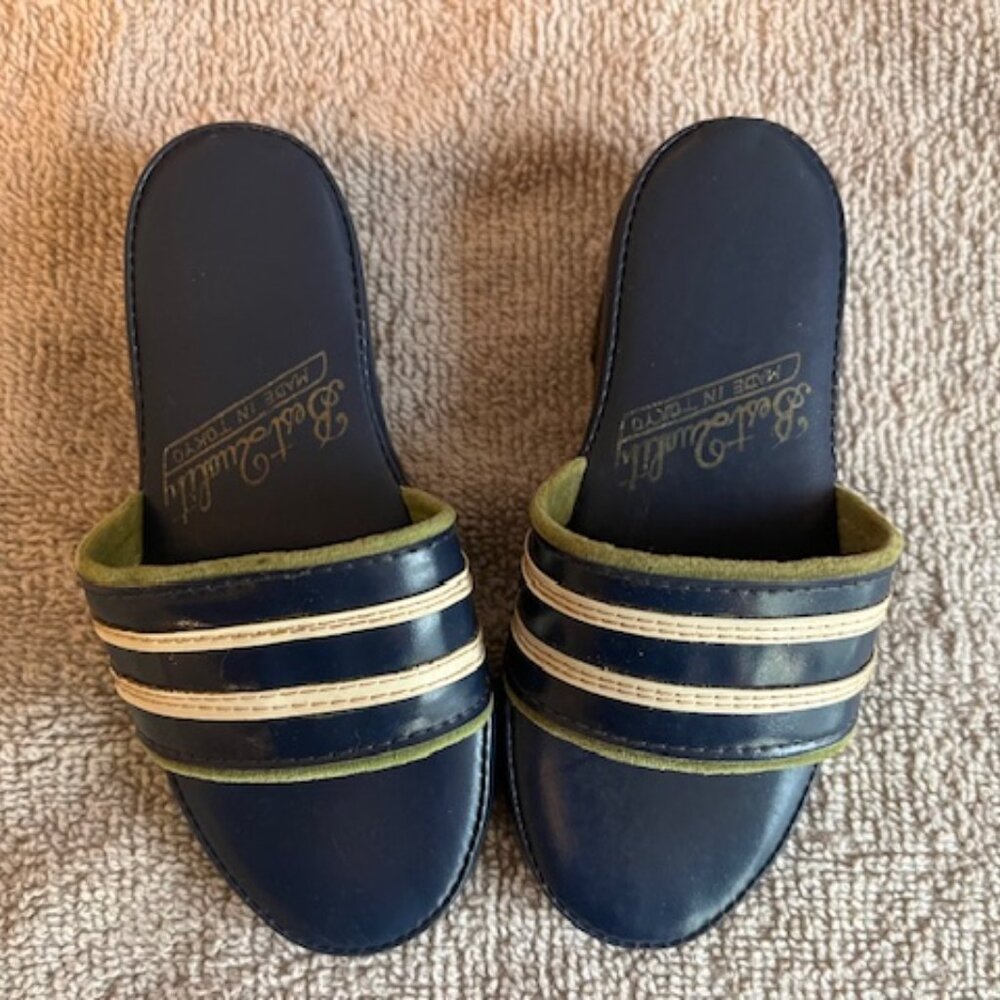 Vintage Child Size Sandals New 6 1/4" long Made in Tokyo 1950's (Korean War era)
